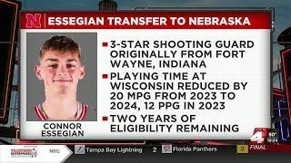 Connor Essegian transfers from Wisconsin to Nebraska