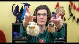 How To Hang Felted Art To Make It An Ornament: Tips for sewing cord and ribbon into your fiber art