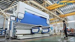 ACCURL 12 Axis CNC Press Brake Machine - GENIUS 6000mm 400 ton with DELEM DA69T - Wila Tooling