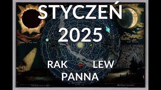 TAROT - RAK  LEW  PANNA  STYCZEŃ 2025