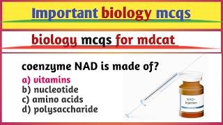 Top 30 biology MCQS |biology mcqs for all competitive exam| biology mcq| mdcat biology