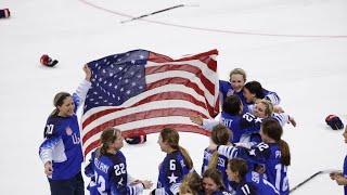 US women’s hockey defeats Canada in shootout to win Olympic gold