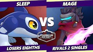 Appalachian Flood Relief Charity TOP 8 - Sleep (Orcane) Vs. Mage (Clairen) Rivals of Aether 2