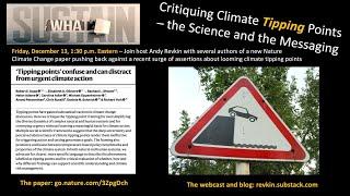 Critiquing Climate Tipping Points – the Science and the Messaging