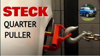 The Steck 20022 Quarter Panel Puller - Pulling Wheel Well Collision Damage & More