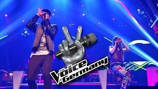 Thrift Shop - Blue MC vs. Alex Hartung | The Voice 2014 | Battle