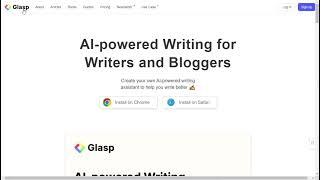 Glasp: Highlight & Organize Quotes and Thoughts from the Web  AI-based tool review, tutorial