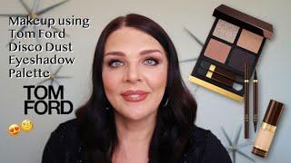 Tom Ford DISCO DUST Eyeshadow Palette | Review, Swatches & Makeup 