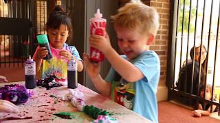 Tie-Dye Day At The Child Development Research Center