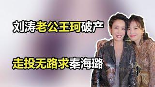 刘涛老公王珂破产，走投无路求秦海璐，秦海璐的回答让她非常感动