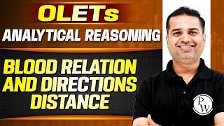 Analytical Reasoning 01 | Blood Relation And Directions Distance | Other Law Entrance Test (OLETs)