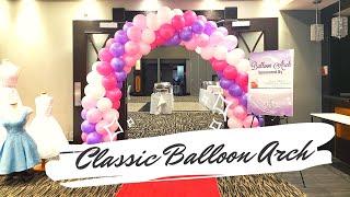 Classic Balloon Arch set-up in Timelapse mode | Timelapse | Balloon Arch Set-up