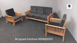 #wooden #sofa set 3+1+1 #manufacturers in Bangalore