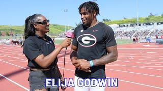 NCAA 400M Champion Elija Godwin trying to perfect his race | Mt.SAC Relays