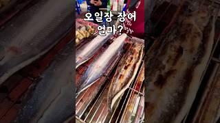 성남 모란 오일장 장어 마리당 가격은? 싸다! 몸보신 #장어 #장어구이 #양념장어 #오일장 #Korean eel #Seongnam Outdoor Market, South Korea