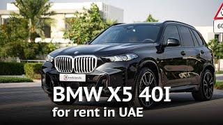 BMW X5 40I for rent in Dubai