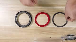 How to Replace Dyson V10  SV12 Dust Din / Clear Bin Part _ Top Fixed Sealing Ring