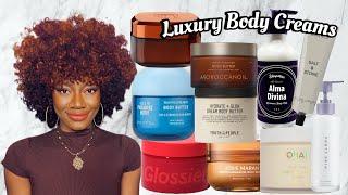 Rate Luxury Body Butters With Me! Best Body Creams for the Fall/ Winter | Sephora Haul: Body Butter