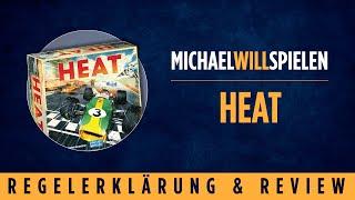 HEAT – Regelerklärung und Review – hochspannendes, kartengesteuertes Autorennen