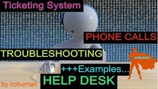 The Best HELP DESK Guide for Beginners; with PHONE CALLS and TROUBLESHOOTING