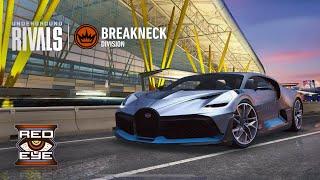 NFS:No Limits - Breakneck Division with 5⭐ Bugatti Divo | Underground RIVALS - Red Eye