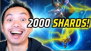 OVER 2000 ANCIENT SHARDS! PULLING GOLD FOR EVERYONE! ODIN CHASE LIVE! | RAID: SHADOW LEGENDS