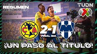 Resumen y goles | América 2-1 Monterrey | Liga Mx -AP2024 | Final IDA | TUDN