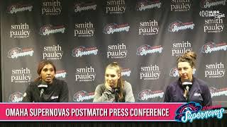 Omaha Supernovas vs Grand Rapids Rise Postmatch Press Conferences