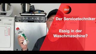 Essig in der Waschmaschine - geht das Gerät kaputt?