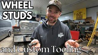 New Wheel Studs and Tires! | Working on the Old Ford LTL9000