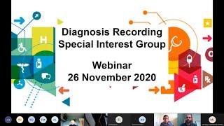 FCI Webinar - Diagnosis Recording Special Interest Group