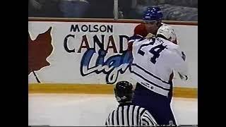 Dennis Maxwell vs Marc Hussey AHL Oct 17/98