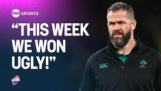 Autumn Nations Series: Andy Farrell reacts to Ireland's nail biting performance against Argentina 