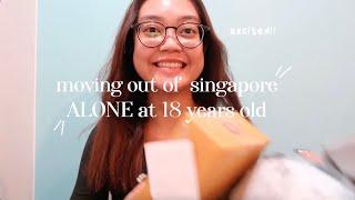 18 y/o moving out of singapore alone?!