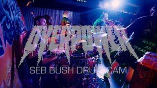 OVERPOWER - 4K - SEB BUSH DRUM CAM - FULL SET - THE ATTIC, GLASGOW - 31.07.24