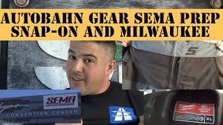 Autobahn Dan Gear, Preparing for SEMA, Snap-on and Milwaukee Jackets