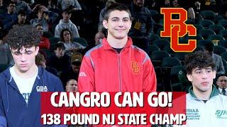 Joseph Cangro | Bergen Catholic | 138 pound NJ State Champion