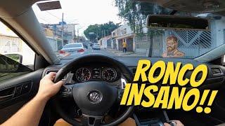 TOCADA SOVIÉTICA NO JETTA TSI COM ESCAPE COMPLETO! RONCO LINDO DEMAIS