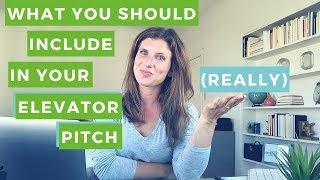 What You Should (Really) Include in Your Elevator Pitch  |  The Intern Hustle