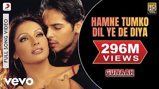 Hamne Tumko Dil Ye De Diya Full Video - Gunaah|Dino, Bipasha|Alka Yagnik,Babul Supriyo