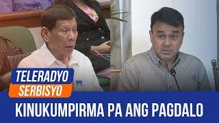 House quadcom still confirming ex-pres Duterte’s attendance: chair | Kabayan (13 November 2024)