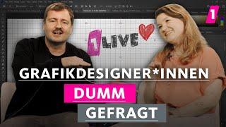 Grafiker: Visuelle Kommunikation oder nur Pixel schubsen? | 1LIVE Dumm Gefragt