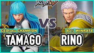 KOF XV ▰ Tamago (Kula/Blue Mary/Elisabeth) vs Rino (Yashiro/Heidern/O.Yashiro)