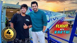 Flying with Karthi Sardar Interview in AEROPLANE - Irfan's View