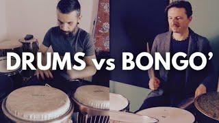 Drums and Percussions: Drums vs Bongó