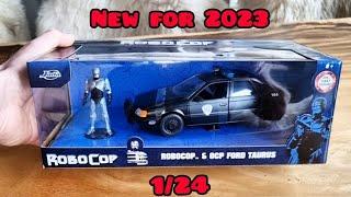 Jada Diecast Ford Taurus OCP with Robocop figure Must have ‼️ #robocop  #jada #diecast