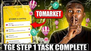 Tomarket TGE Step 1 Task Complete- How To add Tomato  Emoji in Name | Tomarket airdrop withdrawal