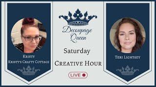 Join Kristy of Kristy's Crafty Cottage and Teri Lightsey this Saturday, June 24th at 3PM EST