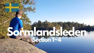 Sörmlandsleden section 1~4 hiking (Tyresta national park hiking, 30Km) - Sweden #Stockholm