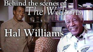 The Waltons - Hal Williams  - behind the scenes with Judy Norton